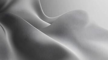 Abstract White Fabric Draped with Fine Texture photo