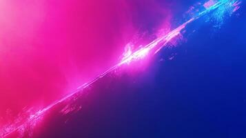 Abstract Neon Glow with Diagonal Divide photo