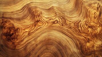 Close-up View of Intricate Wood Grain Patterns photo