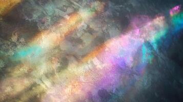 Abstract Light Pattern on Textured Surface photo