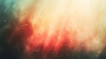 Abstract Background with Glowing Dust and Warm Colors photo