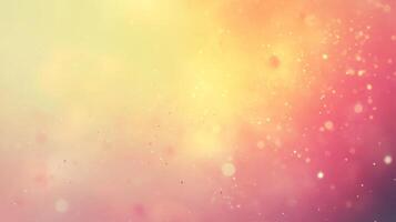 Abstract Pastel Background with Glittering Particles photo