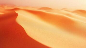 A Close-Up View of Sand Dunes in the Desert photo