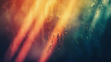 Abstract Swirls of Red, Yellow, and Blue photo