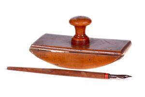 Old writing tools photo