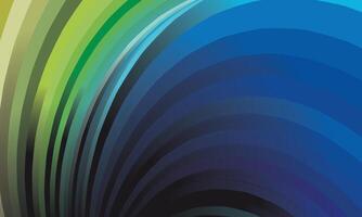 abstract background featuring swirling with colorful stripes vector