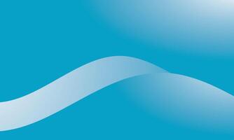 A calming blue gradient background with a gentle flowing wave vector