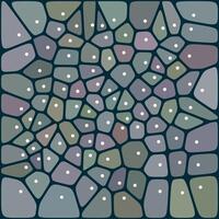 Pastel voronoi grid lines cell structure pattern background vector