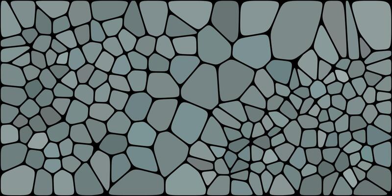 Black and green textured background with seamless black and green stone patterns