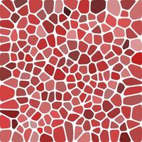 Abstract red gradation voronoi pattern texture background vector