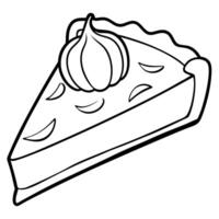 Pie coloring pages free printable coloring pages vector