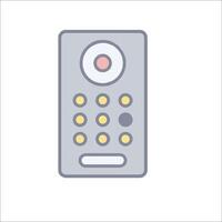 A remote control icon on a white background vector