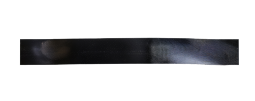 Piece of black insulating tape isolated on transparent background png