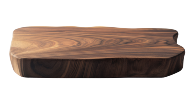 Wooden board isolated on transparent background png