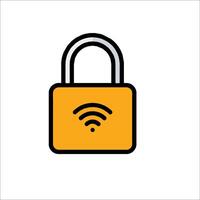 A wifi icon is shown on a white background vector