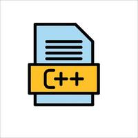A file icon with a yellow ribbon vector