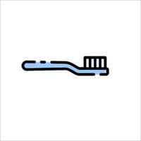 A toothbrush icon on a white background vector