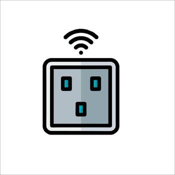 A wifi icon on a white background vector