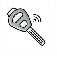 Car key icon vector