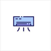 A computer icon on a white background vector
