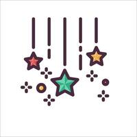 A star and a star with a star on it vector