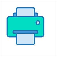 Printer icon illustration vector