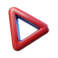 Red and Blue Triangle-Shaped Object on Transparent Background png