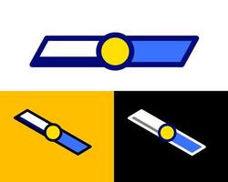 Illustration of a Modern Utility Knife A simple yet effective design of a utility knife, ideal for cutting through various materials vector