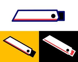 Illustration of a Multi Purpose Cutter A versatile cutter designed for multiple uses, from DIY projects to professional tasks vector