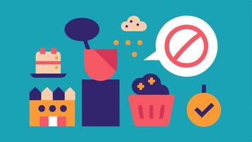 These illustrations can convey powerful messages about anticonsumerism while remaining simple and visually engaging.. vector