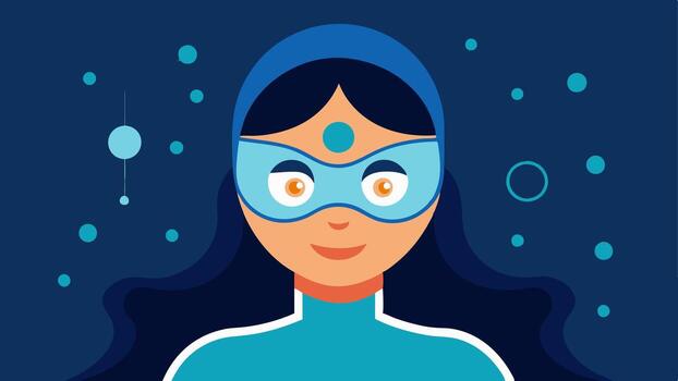 These illustrations aim to creatively visualize the integration of nanotechnology into overnight masks while emphasizing their benefits for skin rejuvenation.. vector