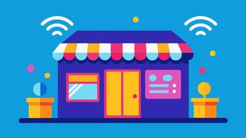 These descriptions can help convey the idea of a vibrant and inviting virtual storefront for smart home devices on sale.. vector