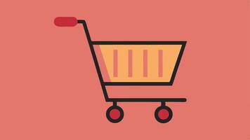 These descriptions focus on artistic interpretations that convey the essence of Buy Nothing Day through the depiction of an empty shopping cart in various styles.. vector