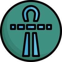 An egyptian symbol for an ankh vector