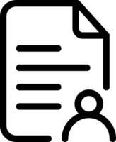 A person is holding a document with a person on it vector