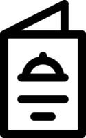 A black and white icon of a box with a lid vector