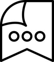 A black and white icon of a book with two o's vector
