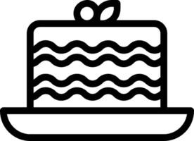 Cake illustration design vector