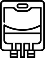 A black and white image of a battery vector