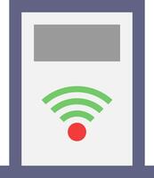 A wifi icon on a white background vector