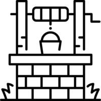 A brick oven icon on a white background vector