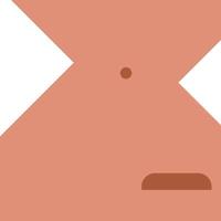 A man is standing in front of a pink background vector