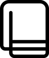 A black and white square icon with a white background vector