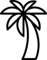 Palm tree clip art vector
