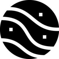 A black and white logo with a wave pattern vector