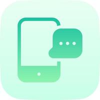 Chat messenger - messenger app for android vector