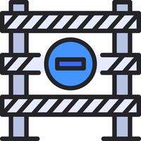 Barrier barrier icon illustration design vector