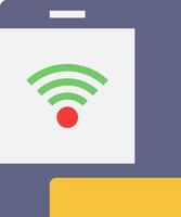 How to connect to wifi on your phone vector