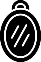 A black and white icon of a stopwatch vector