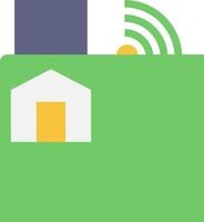 Home automation with smartthings vector